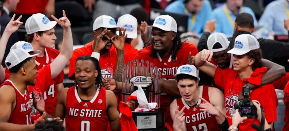 NC State upsets UNC to win the ACC Tournament