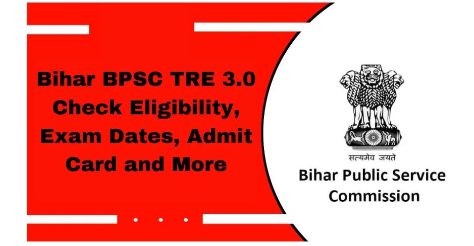 Bihar School Teacher TRE 3.0 2024 Re Exam Admit Card 2024